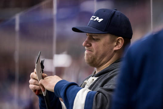 Leksands materialförvaltare Jesper Korning