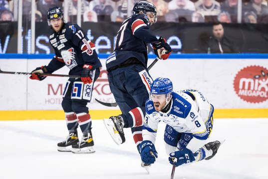Leksands Matt Caito och Linköpings Filip Berglund