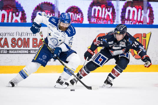 Leksands Mattias Ritola och Linköpings Petteri Nikkilä