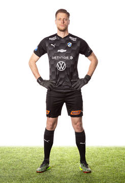 Halmstads målvakt Malkolm Nilsson Säfqvist