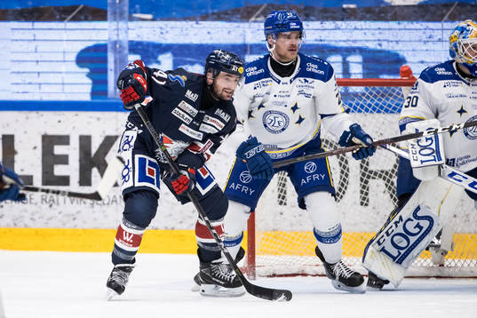 Linköpings Broc Little och Leksands Mirco Müller
