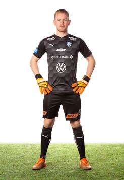 Halmstads målvakt Malte Påhlsson