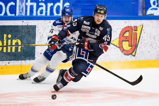 Leksands Nils Åman och Linköpings Simon Lundmark