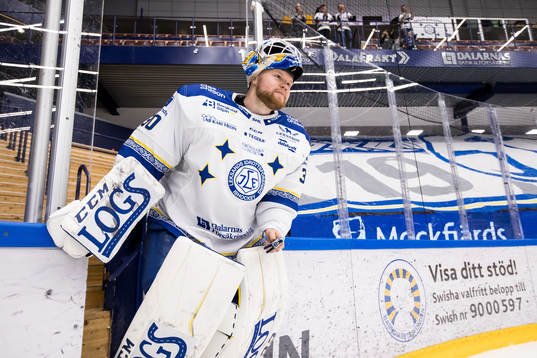 Leksands målvakt Janne Juvonen utsedd till matchens krigare