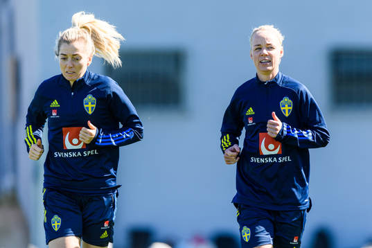 Linda Sembrant and Caroline Seger