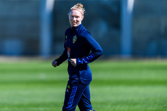 Goalkeeper Hedvig Lindahl