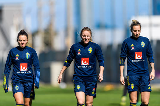 Johanna Rytting Kaneryd, Mimmi Larsson and Nathalie Björn