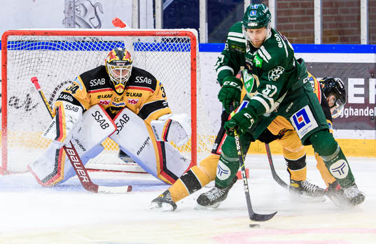Luleås målvakt Joel Lassinantti