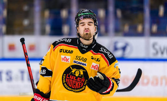 Luleås Eddie Larsson deppar