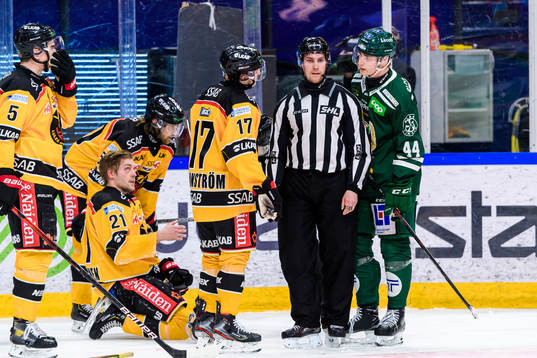 Luleås Juhani Tyrväinen, Isac Brännström och