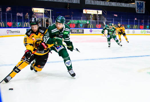 Luleås Einar Emanuelsson och Färjestads Pontus Widerström