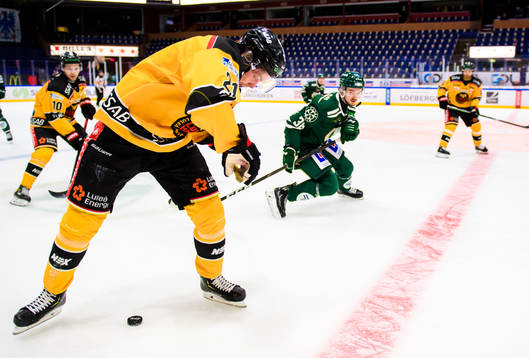 Luleås Juhani Tyrväinen och Färjestads Jakob Forsbacka