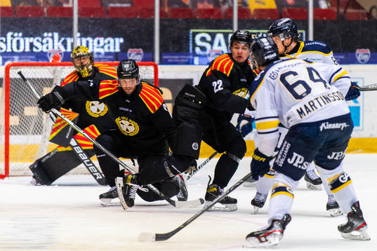 Brynäs Niclas Andersén och Adam Pettersson