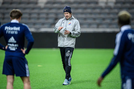 Djurgårdens tränare Thomas Lagerlöf