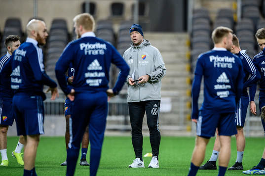 Djurgårdens tränare Thomas Lagerlöf