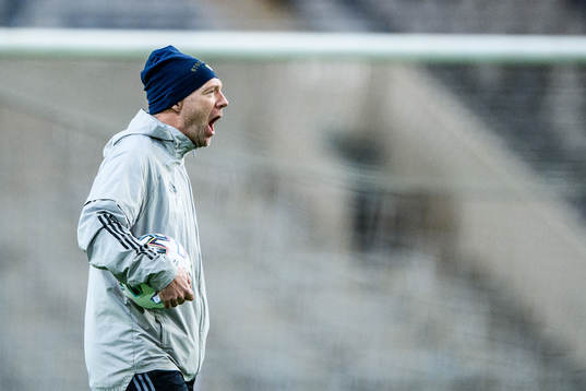 Djurgårdens tränare Thomas Lagerlöf