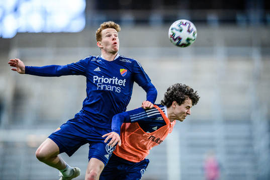 Djurgårdens Aslak Witry och Leo Cornic