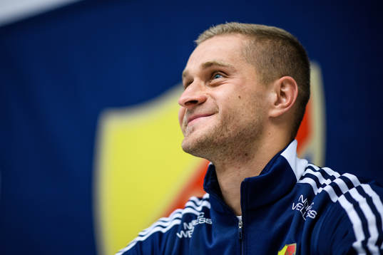Djurgårdens målvakt Aleksandr Vasyutin