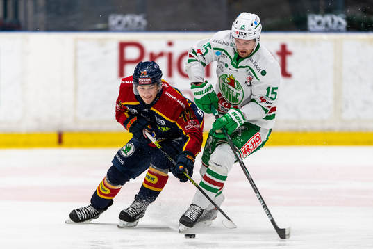 Djurgårdens William Eklund och Simon Ryfors