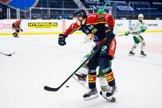 Djurgårdens Linus Andersson och Rögles Erlend Lesund