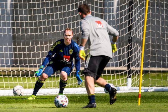 Goalkeeper Hedvig Lindahl