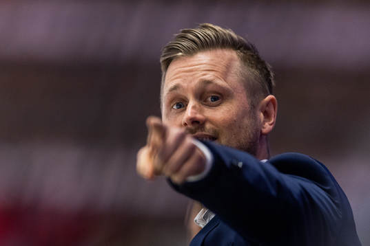 Linköpings tränare Daniel Eriksson