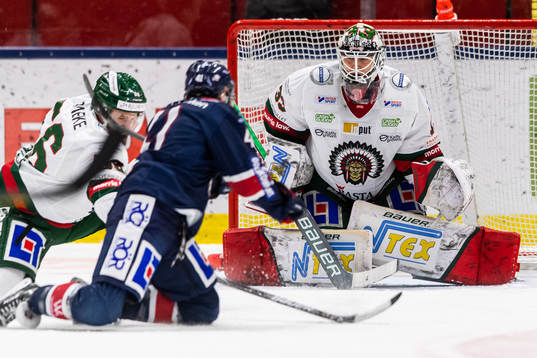 Frölundas målvakt Johan Mattsson