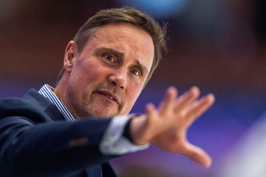 Frölundas tränare Roger Rönnberg