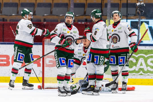 Frölundas Jonathan Sigalet, Patrik Carlsson, Mattias