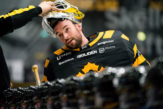 Skellefteås målvakt Gustaf Lindvall