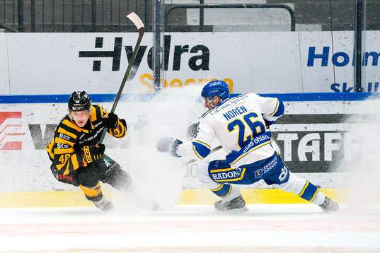 Skellefteås Jonatan Berggren och Leksands Patrik Norén