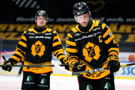 Skellefteås Oscar Möller och Skellefteås Jesper Frödén