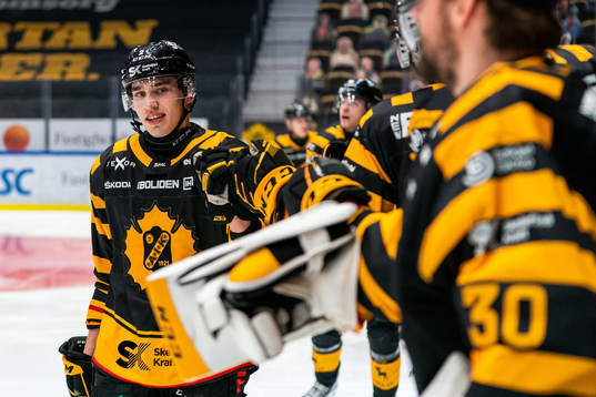 Skellefteås Adam Wilsby jublar