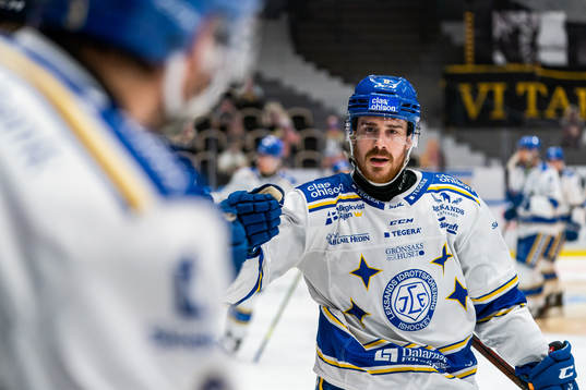 Leksands Matt Caito jublar