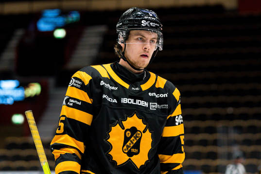 Skellefteås Philip Broberg deppar
