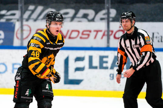 Skellefteås Jonatan Berggren deppar