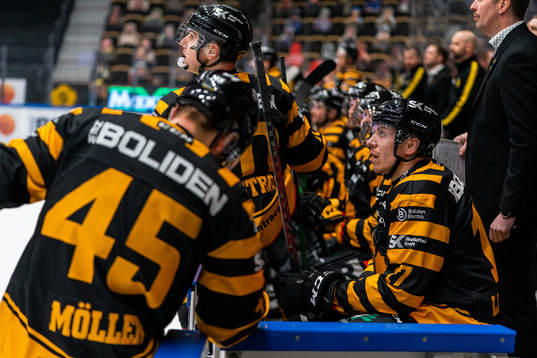 Skellefteås Pär Lindholm, Oscar Möller och Joakim