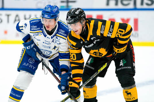 Leksands Martin Karlsson och Skellefteås Roland McKeown