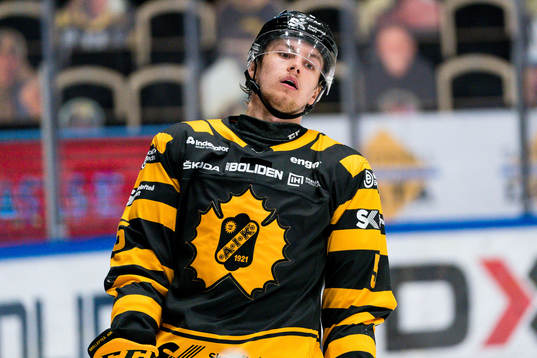 Skellefteås Philip Broberg deppar