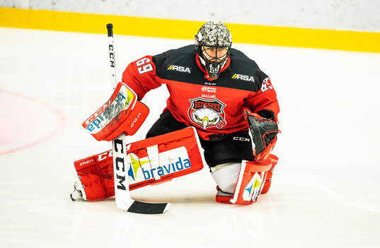 Malmö Redhawks målvakt Oscar Alsenfelt