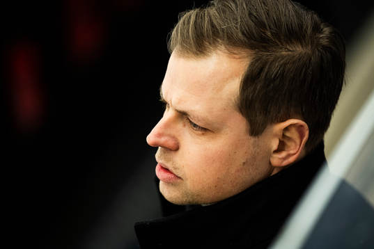Oskarshamns tränare Martin Filander