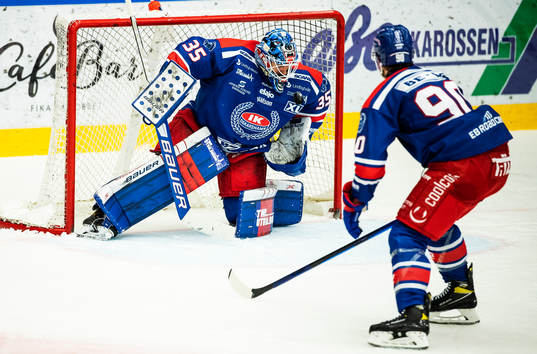 Oskarshamns målvakt Joe Cannata