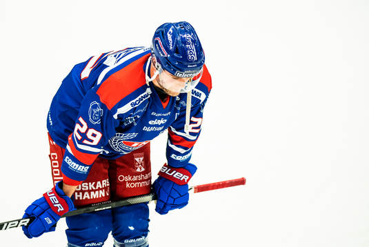 Oskarshamns Kim Rosdahl deppar