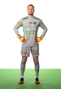 Falkenbergs målvakt Tim Erlandsson