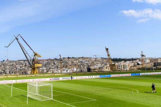 General view of Hibernians Stadium