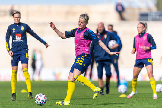 Nilla Fischer of Sweden