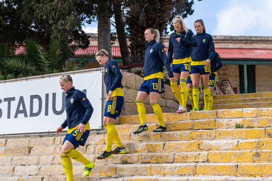 Nilla Fischer, Lina Hurtig, Amanda Ilestedt, Sofia