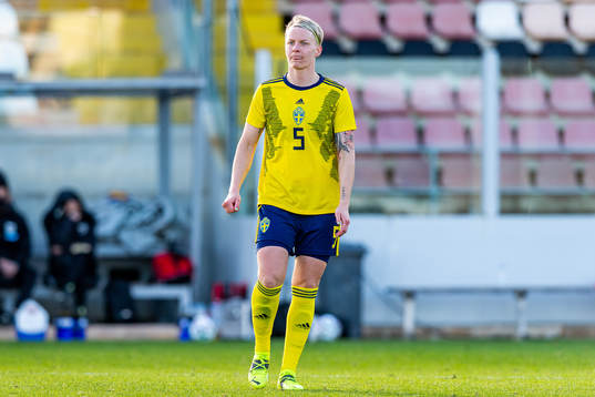 Nilla Fischer of Sweden