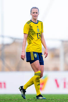Amanda Ilestedt of Sweden