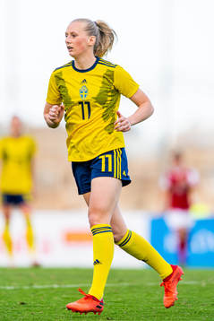 Stina Blackstenius of Sweden
